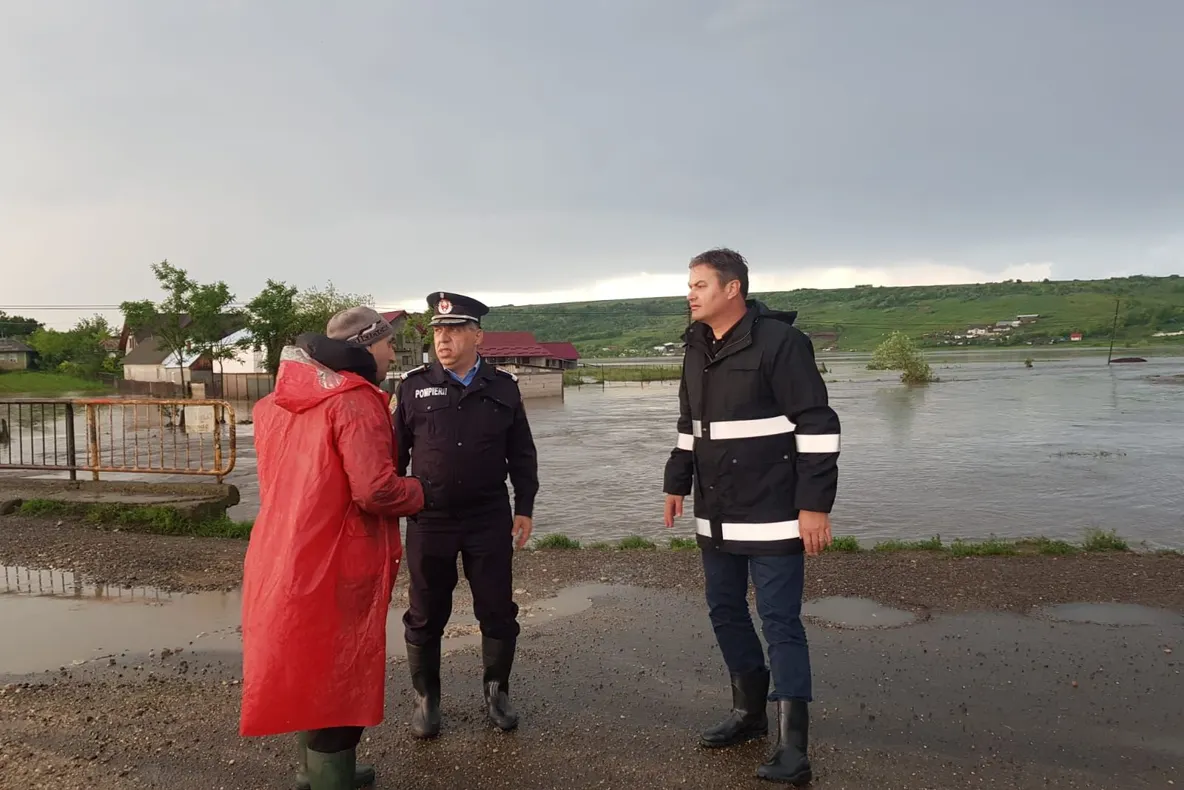 Ploile au făcut pagube de milioane de euro în județ