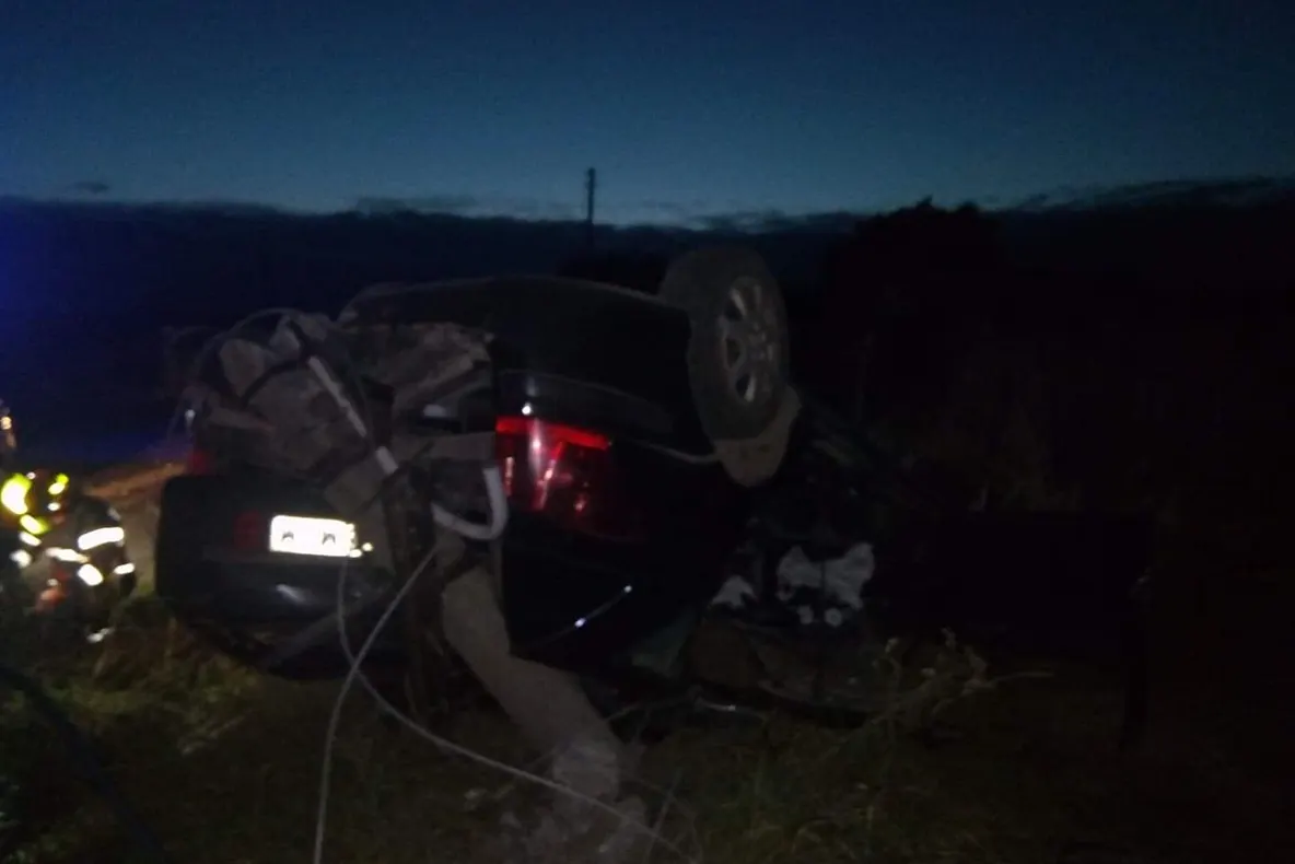 Accident cu o persoană incarcerata în comuna Trusesti FOTO