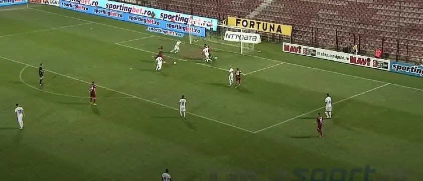 Dan Petrescu, antrenor CFR Cluj: ”Scorul este mincinos”