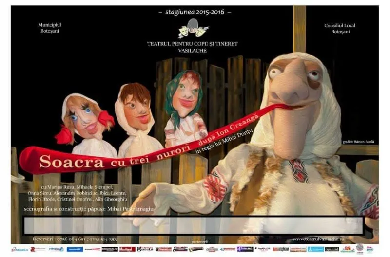 Teatrul Vasilache va participa la Festivalul Internațional ”Cărăbuș”
