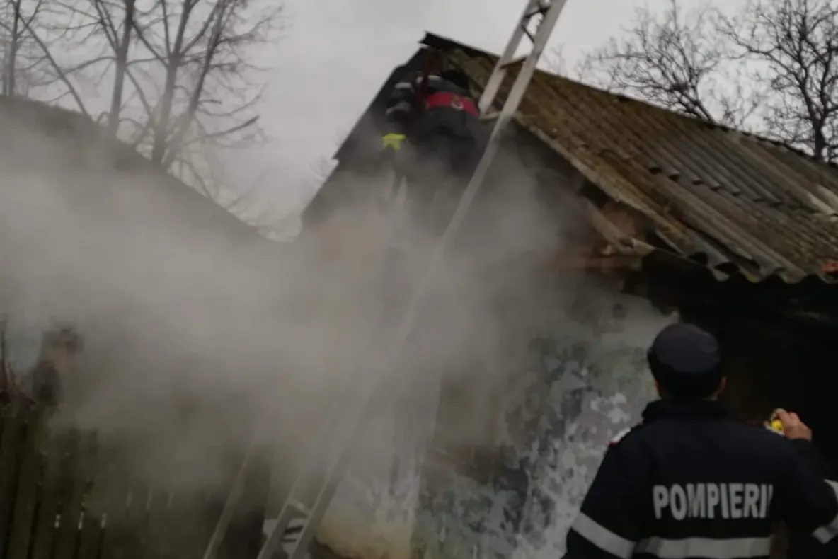 A rămas fără locuință în Ajunul Crăciunului