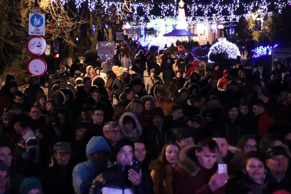 Puțini botoșăneni au petrecut Revelionul în stradă FOTO&amp;VIDEO
