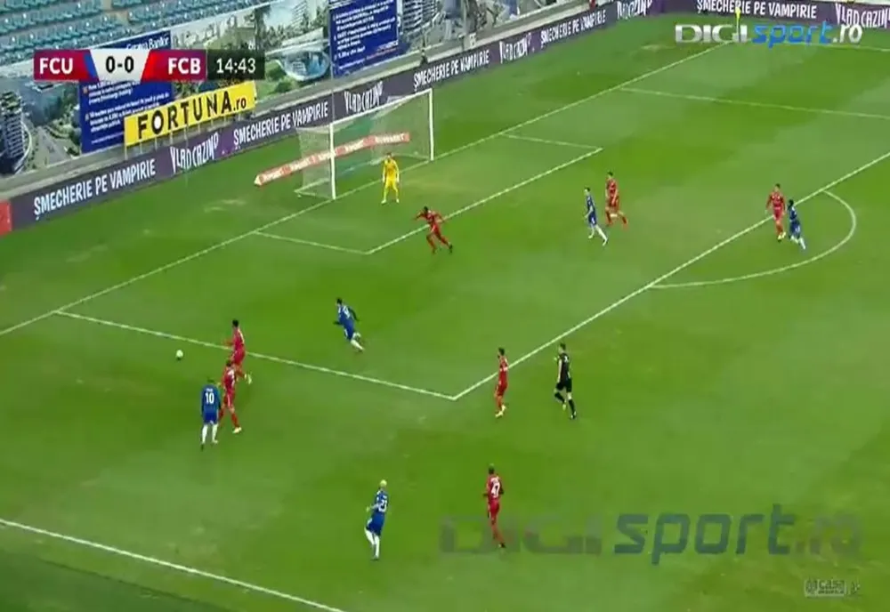 VIDEO Spectacol total în meciul Craiova - Botoșani