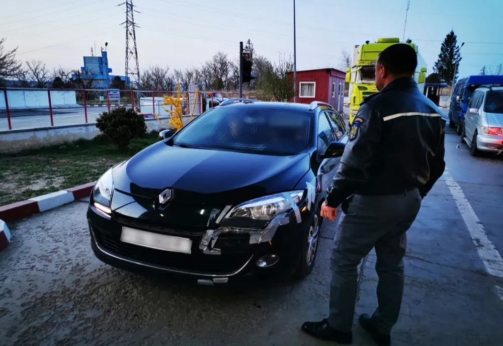 Mașină furată din Belgia, descoperită în Vama Stânca
