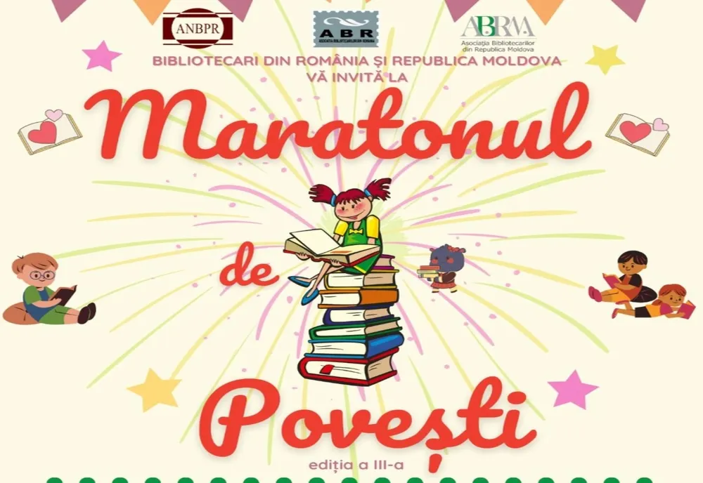 1 Iunie, Ziua Internațională a Copilului, serbată printr-un Maraton de povești