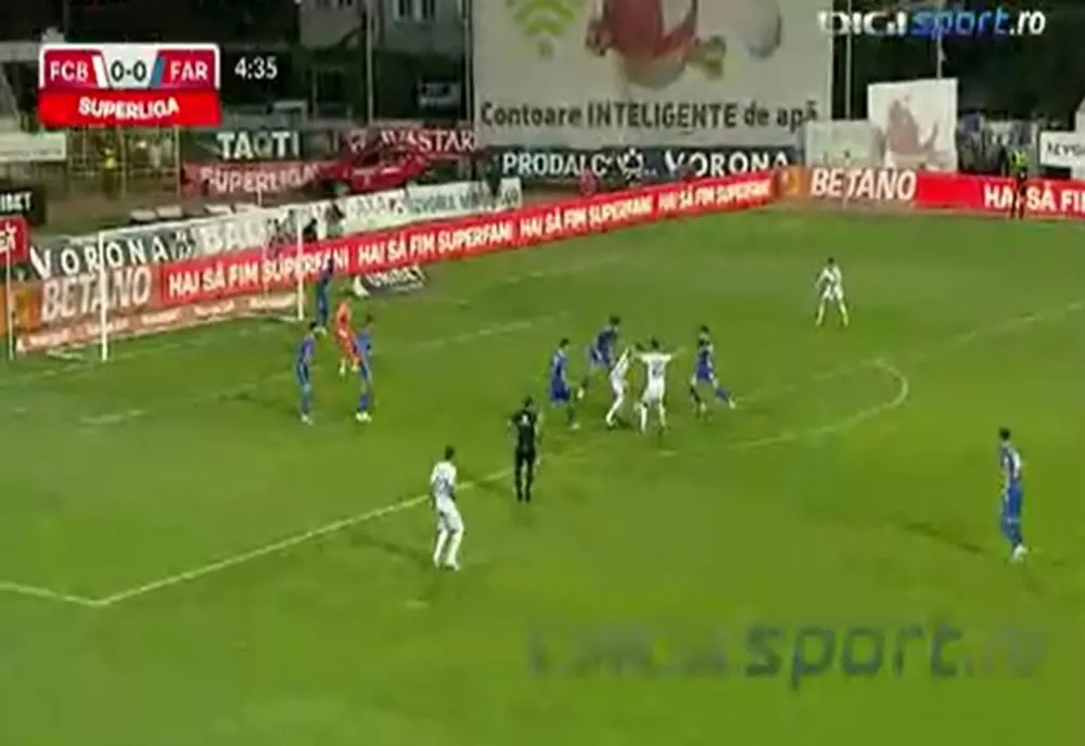 VIDEO Egal spectaculos între FC Botoșani și Farul
