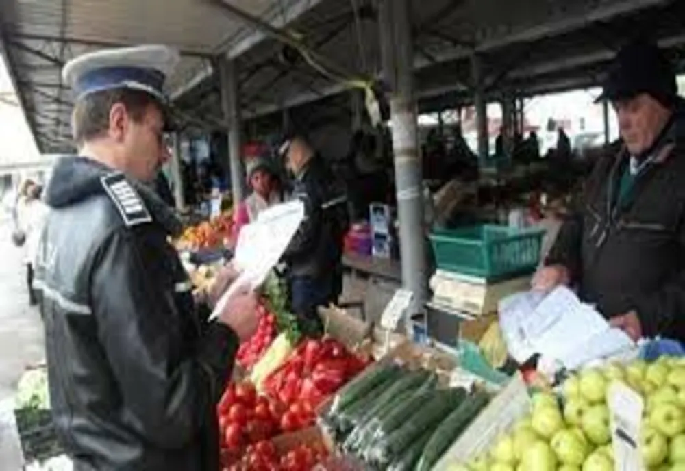 Razie de aploare în Piața Centrală din Botoșani