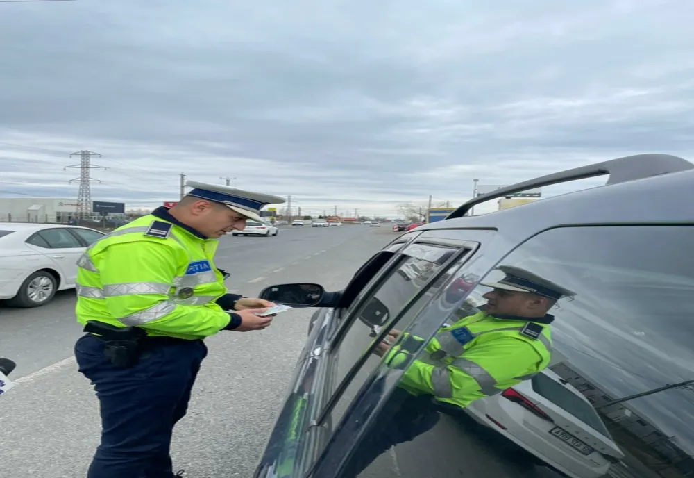 Acțiune ”blitz” a polițiștilor rutieri