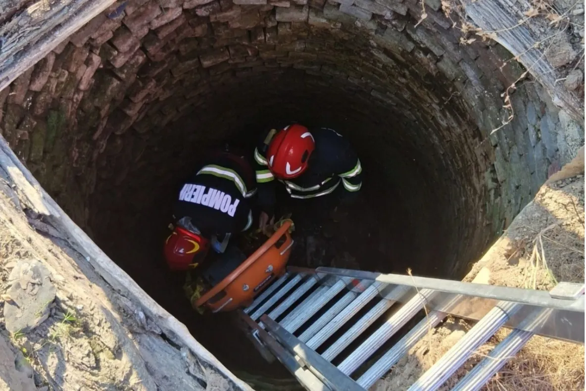 Descoperire tragică într-o fântână din Botoșani. O femeie de 46 de ani a fost găsită fără viață