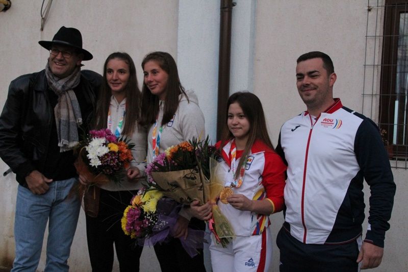 Campioanele Botoșaniului au revenit acasă cu medalii olimpice FOTO&amp;VIDEO