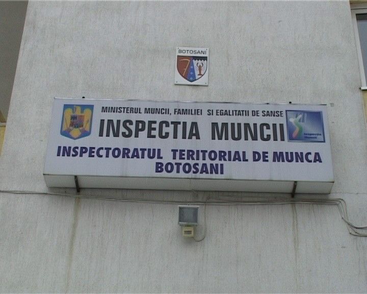 Botoșăneni depistați muncind la negru