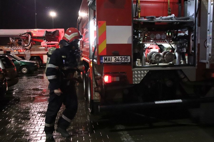 Incendiu la Spitalul Județean Botoșani