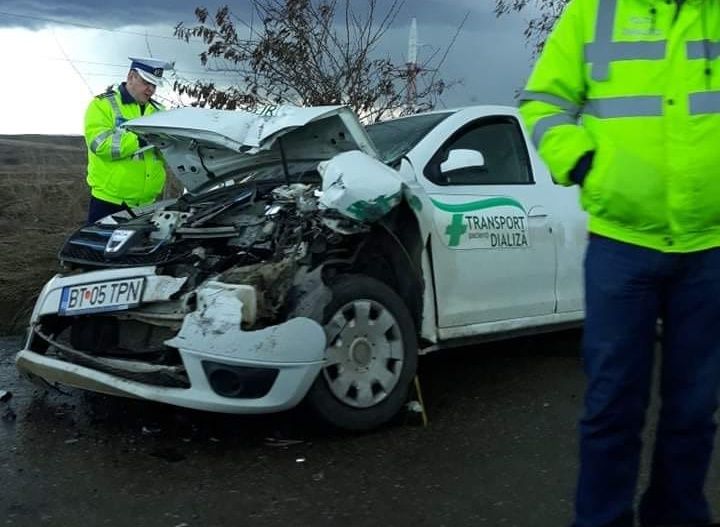 Accident pe drumul Botoșani – Stăuceni