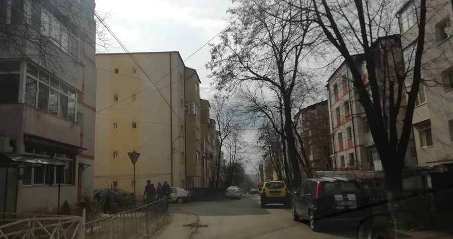 Sens unic pe o alee din municipiul Botoșani