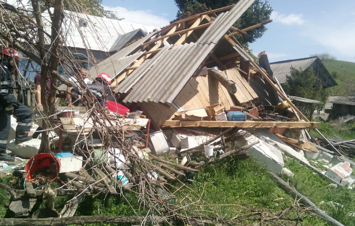 Explozie în comuna Pomârla. Un bărbat a suferit arsuri