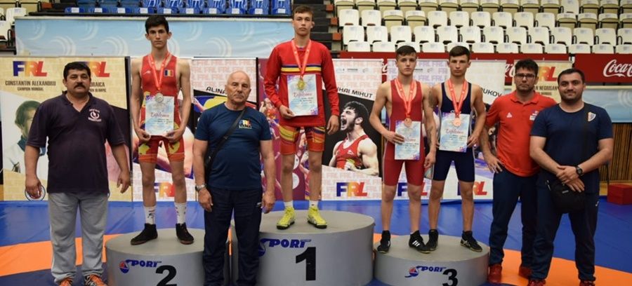 PERFORMANȚĂ. Botoșăneanul Adrian Anton a cucerit al doilea titlu la lupte greco-romane