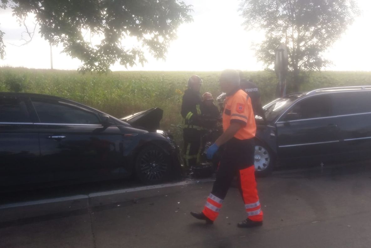 ACCIDENT în zona Zăicești FOTO