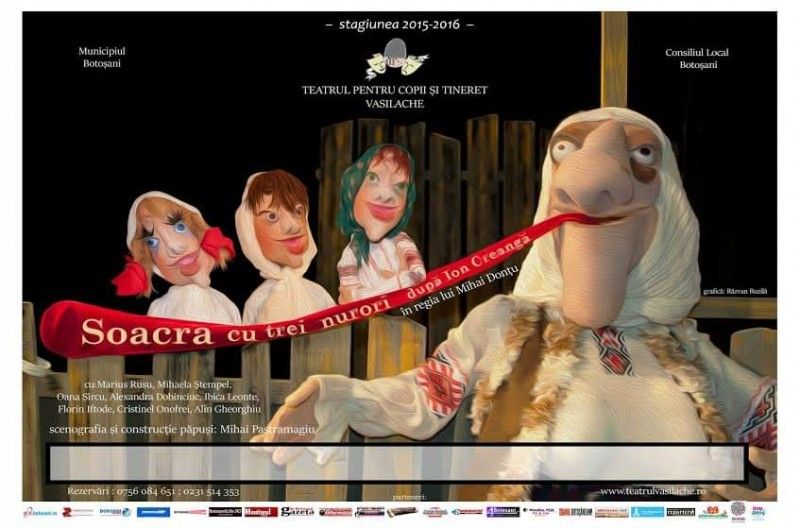 Teatrul Vasilache va participa la Festivalul Internațional ”Cărăbuș”