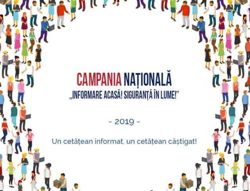Campania”Informare acasă! Siguranță în lume!” ajunge din nou la Botoșani