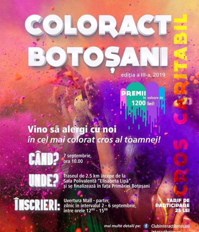 Cros caritabil organizat mâine în Botoșani