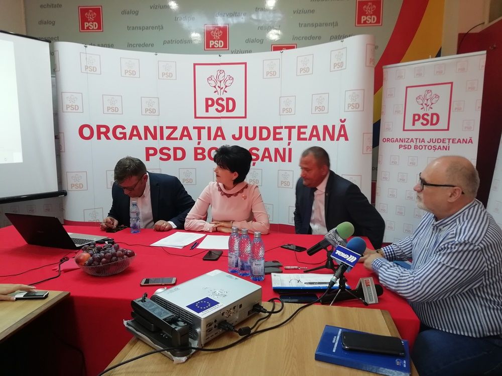 Șeful DRDP Iași face campanie electorală în sediul PSD Botoșani