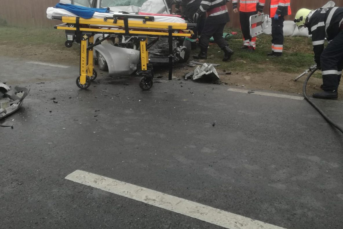 Accident cu două victime la Dorohoi FOTO