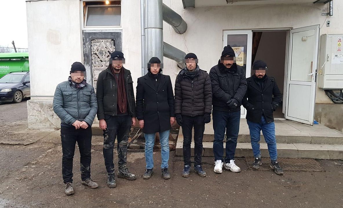Șase turci prinși în localitatea Mitoc. Încercau să ajungă în spațiul Schengen