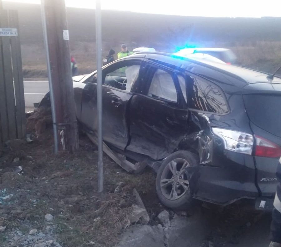 Accident cu două victime în comuna Răchiți FOTO