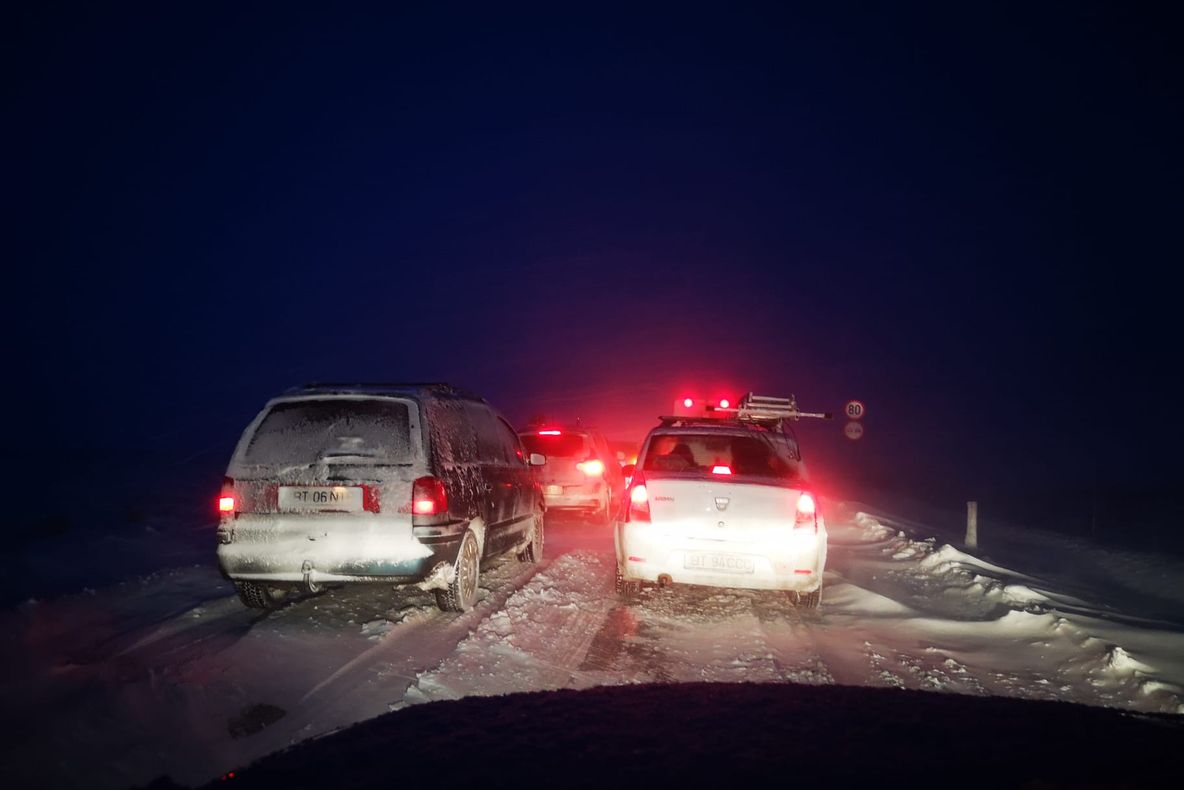 Restricții pe drumurile naționale și blocaje în trafic FOTO&amp;VIDEO