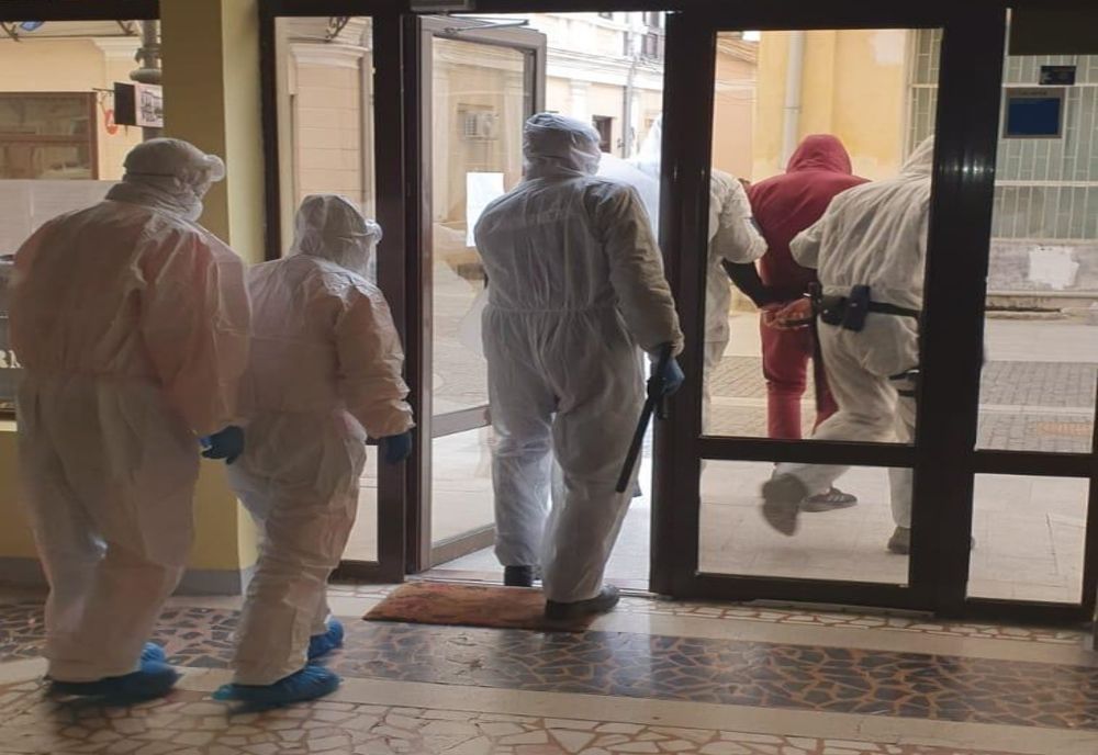 Scandal provocat de un botoșănean aflat în carantină. A fost transferat la Psihiatrie