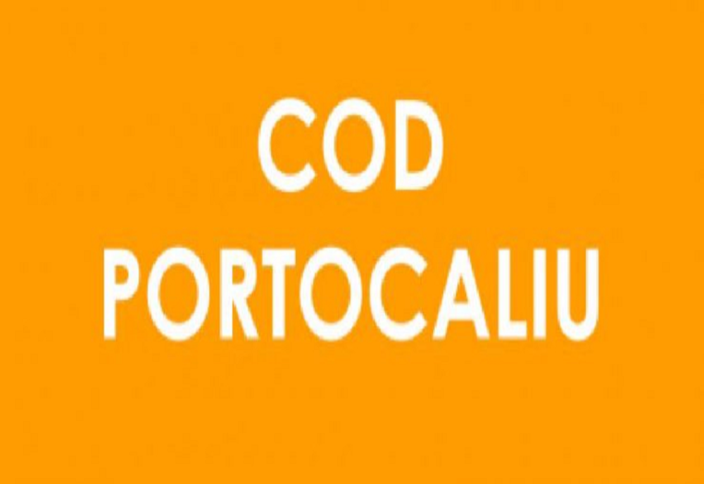 CODUL PORTOCALIU de inundații a fost prelungit
