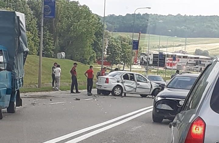Accident pe drumul Botoșani – Suceava
