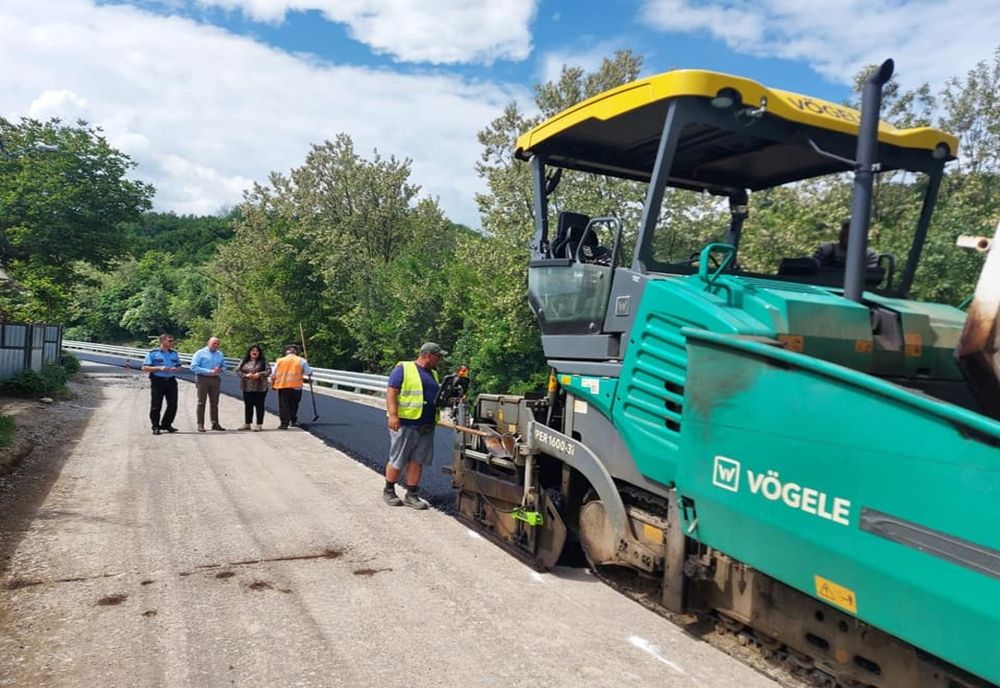 Lucrări de modernizare pe drumurile județene