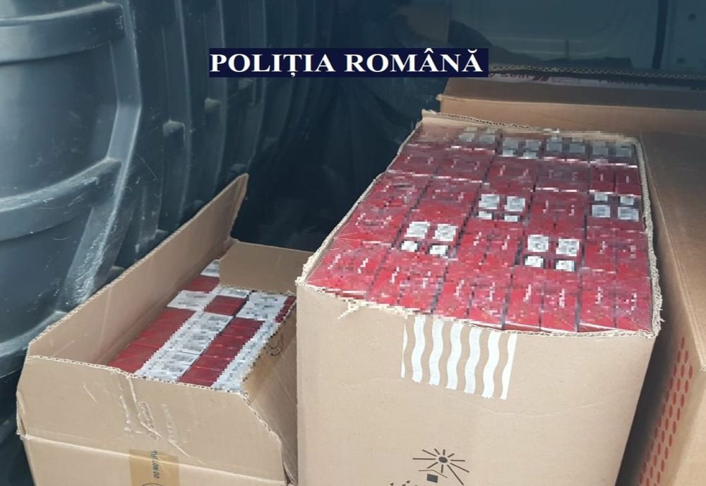 Captură de 7.500 de pachete de ţigări în Botoşani. Unde au fugit contrabandiștii