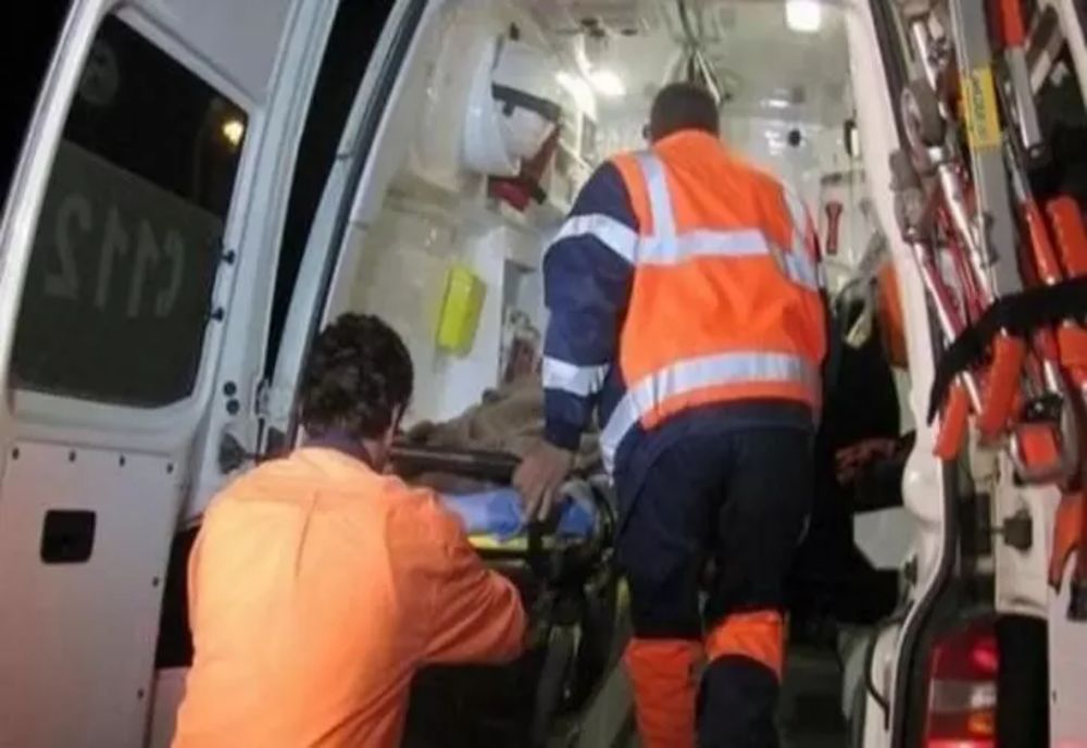 Cascadorie pe șosea! Un bărbat a ajuns la spital