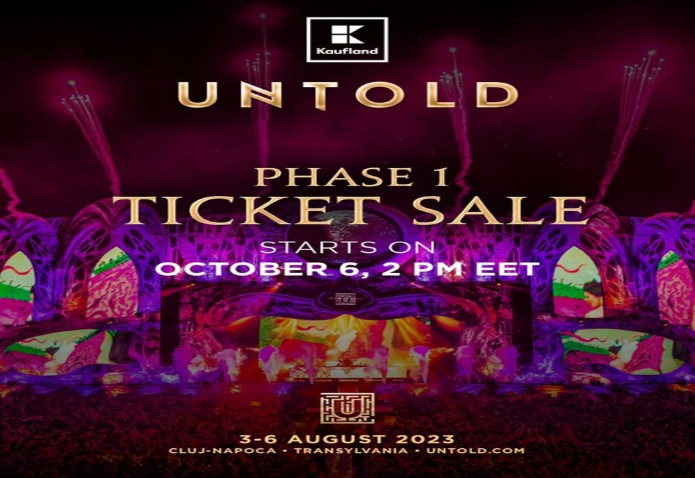 Se pun în vânzare primele abonamente pentru UNTOLD 2023