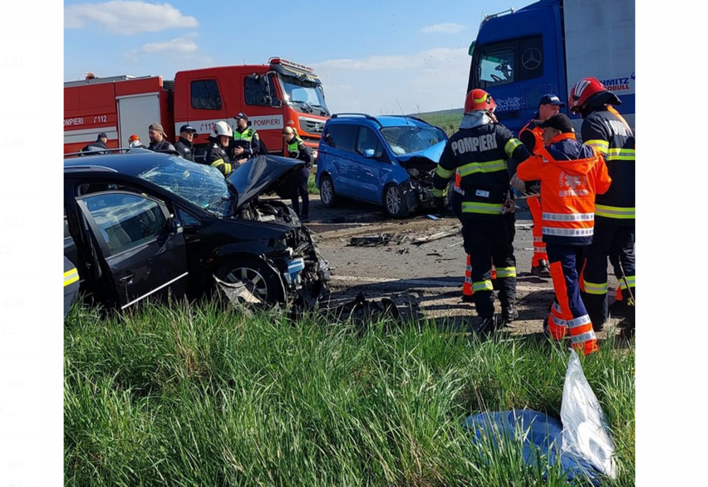 Accident rutier cu 4 victime între Botoșani și Dorohoi