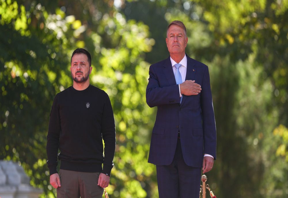 Zelenski a dezvăluit ce a stabilit cu Iohannis de la bordul avionului cu care a plecat din România - VIDEO