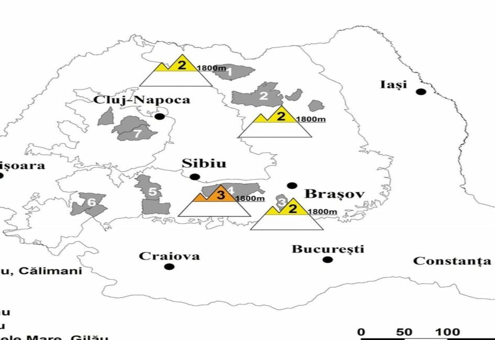Gradul de avalanşă a atins nivelul 3 din 5 la altitudini de peste 1.800 de metri în masivul Făgăraş