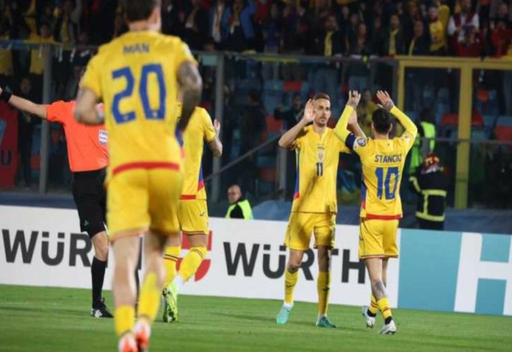 FOTBAL: SAN MARINO - ROMÂNIA 1-5, ÎN PRELIMINARIILE CUPEI MONDIALE DIN 2026