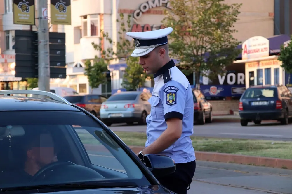 politist rutiera, masina oprita7