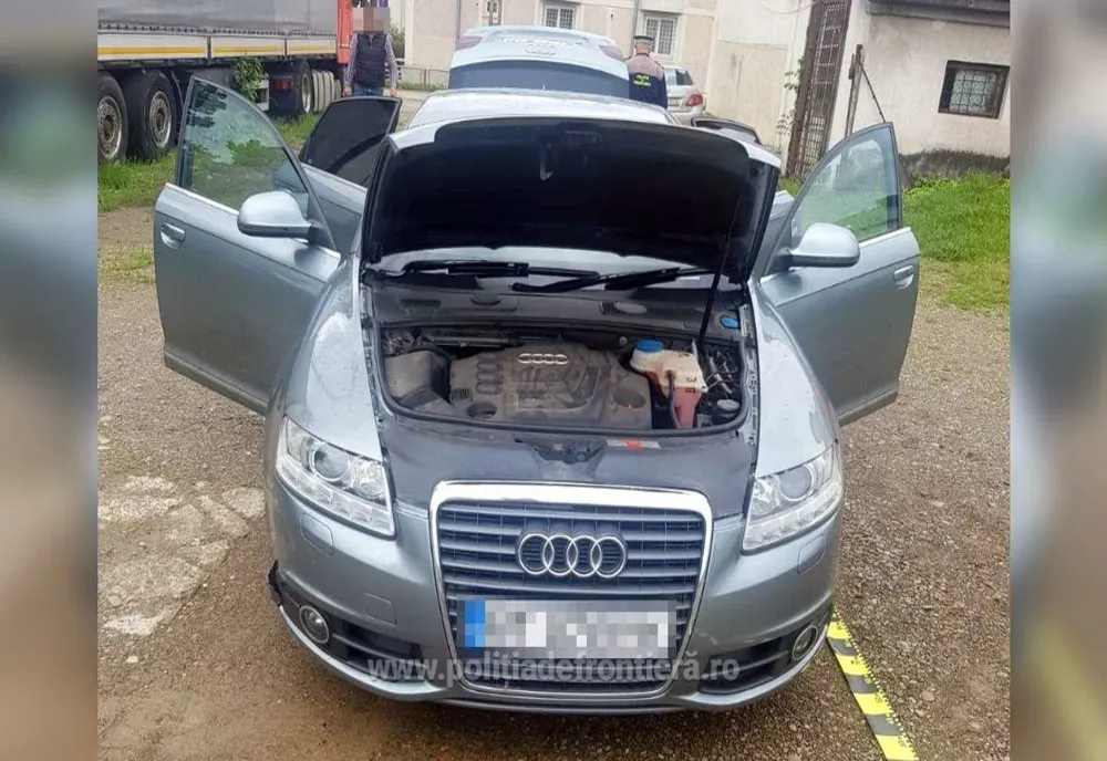 Autoturism furat din Marea Britanie, descoperit la Botoşani