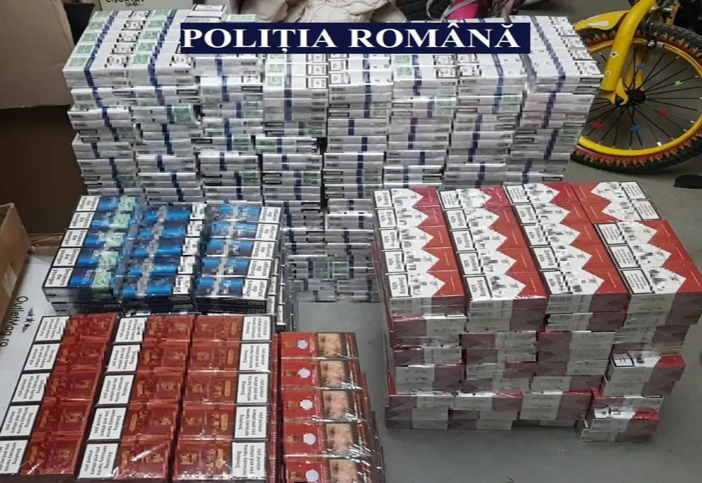 Bărbat reținut pentru contrabandă cu țigări