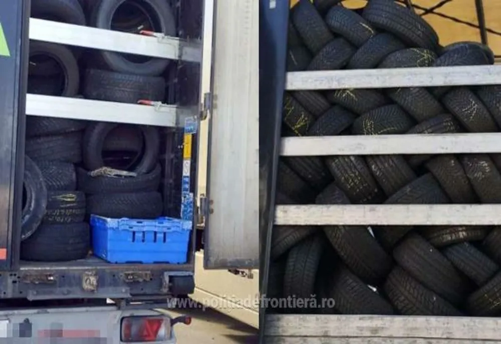 Botoșănean, la volanul unui automarfar plin deșeuri care intenționa să intre pe teritoriul României. Ce au făcut polițiștii de frontieră