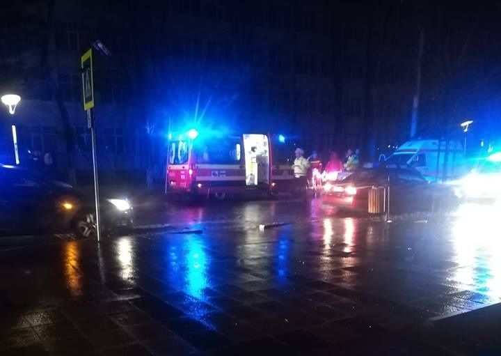 accident bulevard noaptea