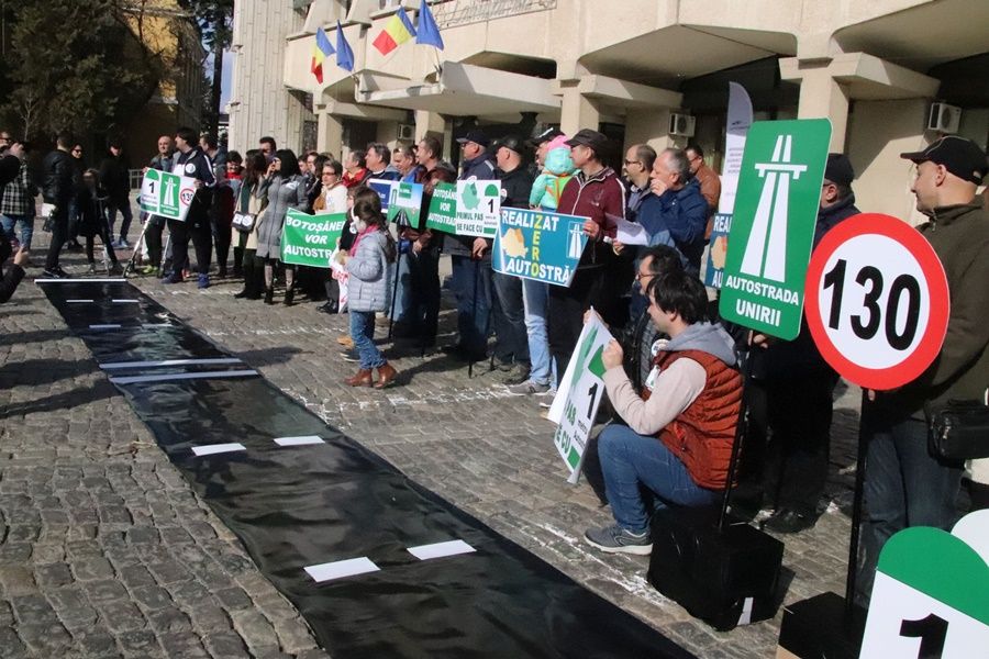 protest pentru autostrazi la Botosani (4)
