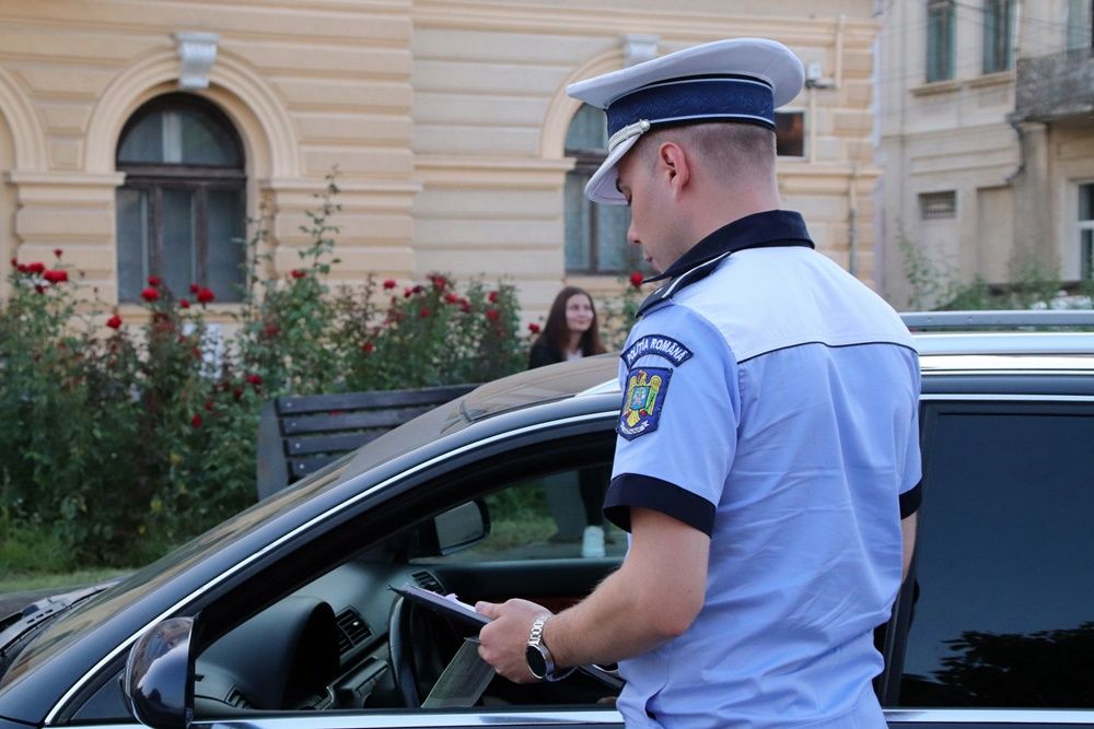 politist rutiera, masina oprita14