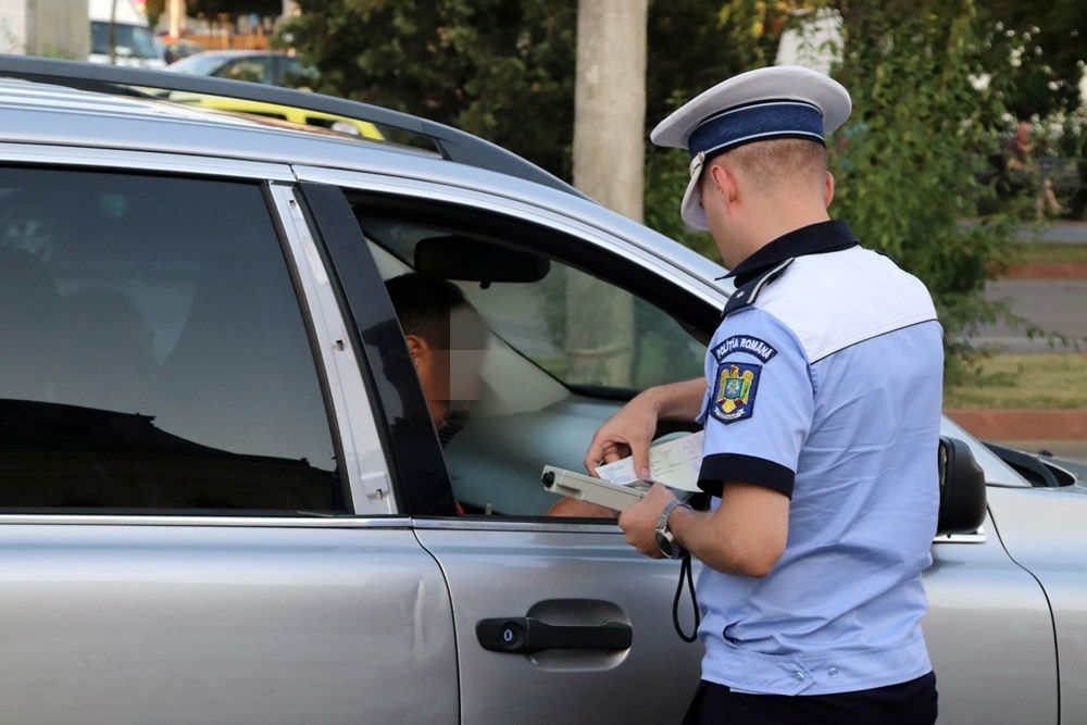 politist rutiera, masina oprita4