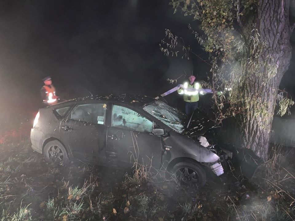 accident masina izbita in copac (3)