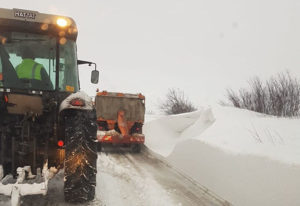 Drum județean redeschis circulației